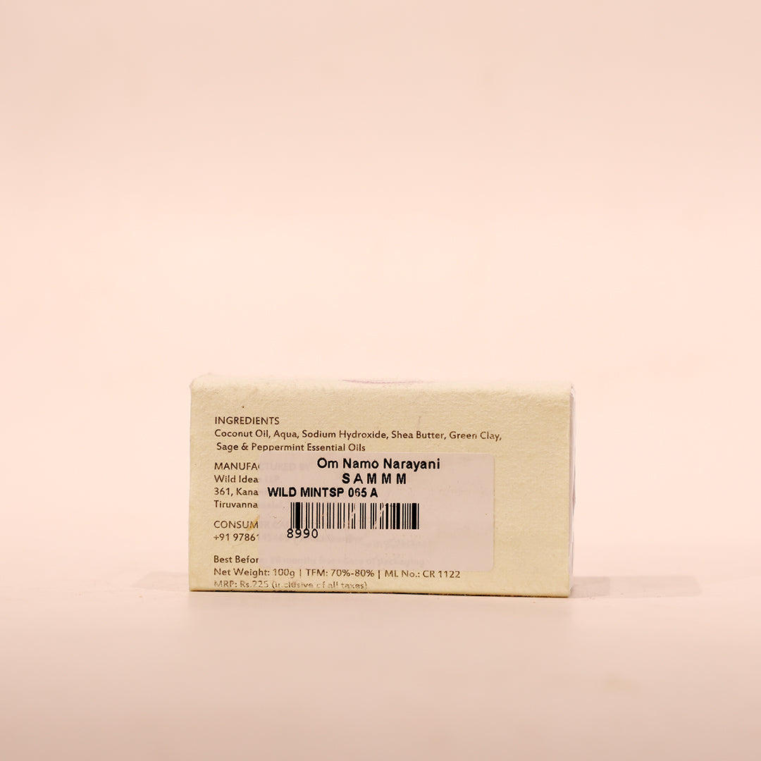 Sage Mint Soap – 100g | Refreshing & Invigorating Skin Care