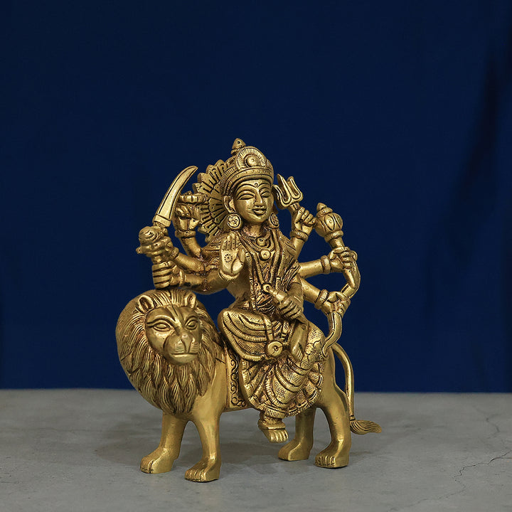 7" பித்தளை துர்கா
