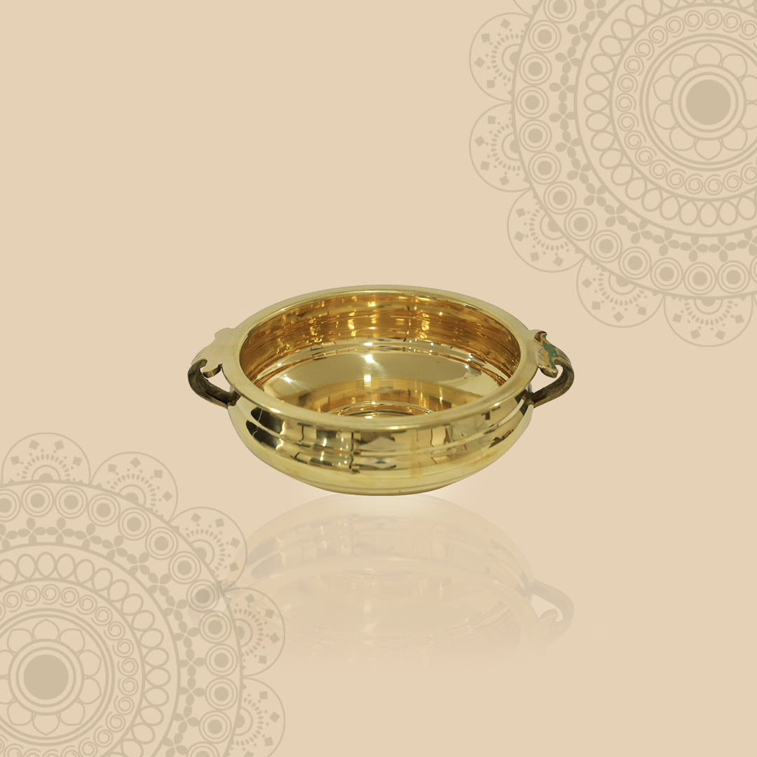 3.5" Brass Urli