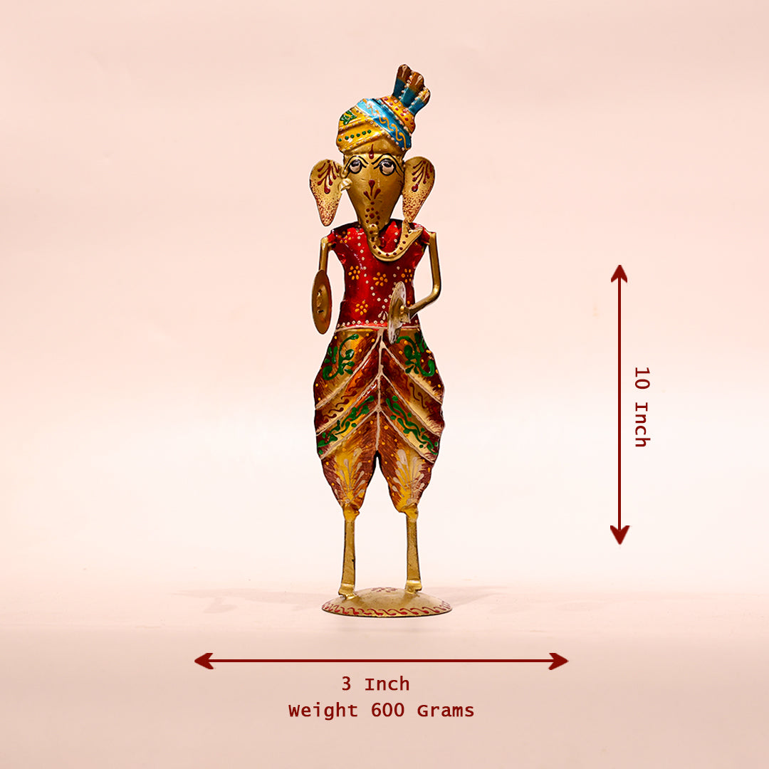 Ganesha Musical Showpiece Set – 3 Pieces