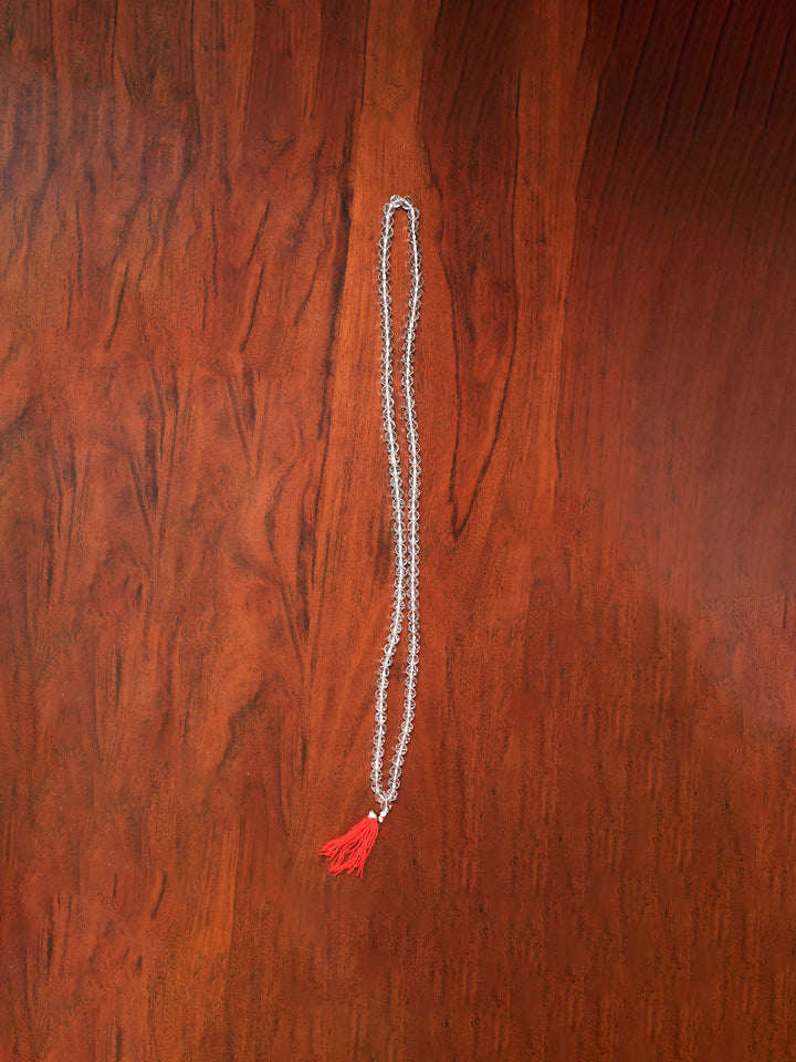 Spadig Crystal Mala (7mm in Size Each Beads) (Sacred 108-Bead)