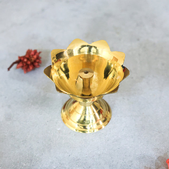 2" Brass Devdas Diya