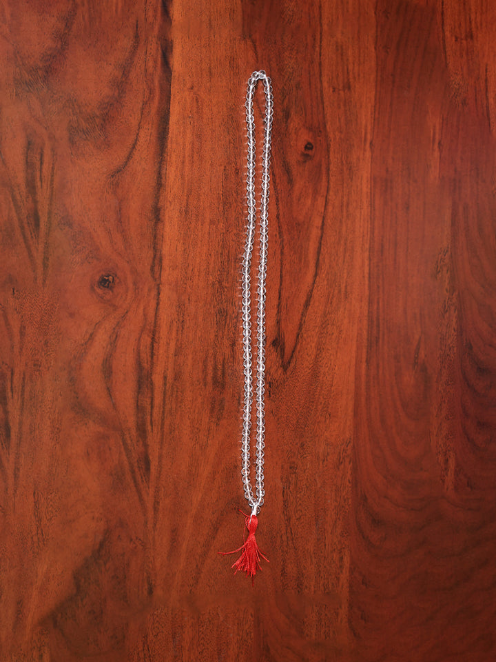 Spadig Crystal Mala (6mm in Size Each Beads)