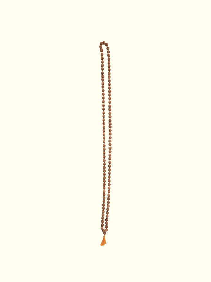 Rudraksha Mala (10mm in Size Each Beads) (Sacred 108-Bead)