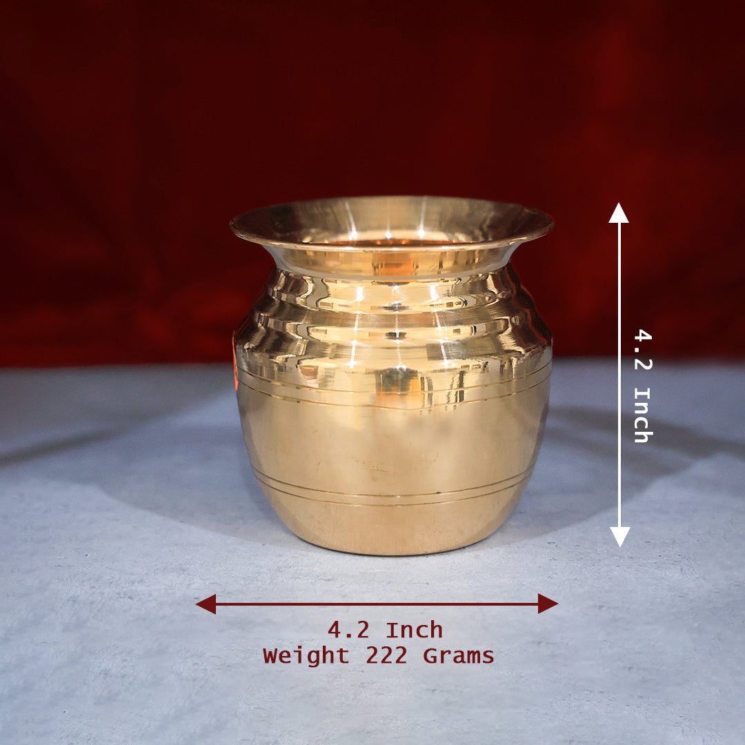 Chombu Copper Chombu – A Sacred Vessel for Rituals and Purity – Sripuram Store