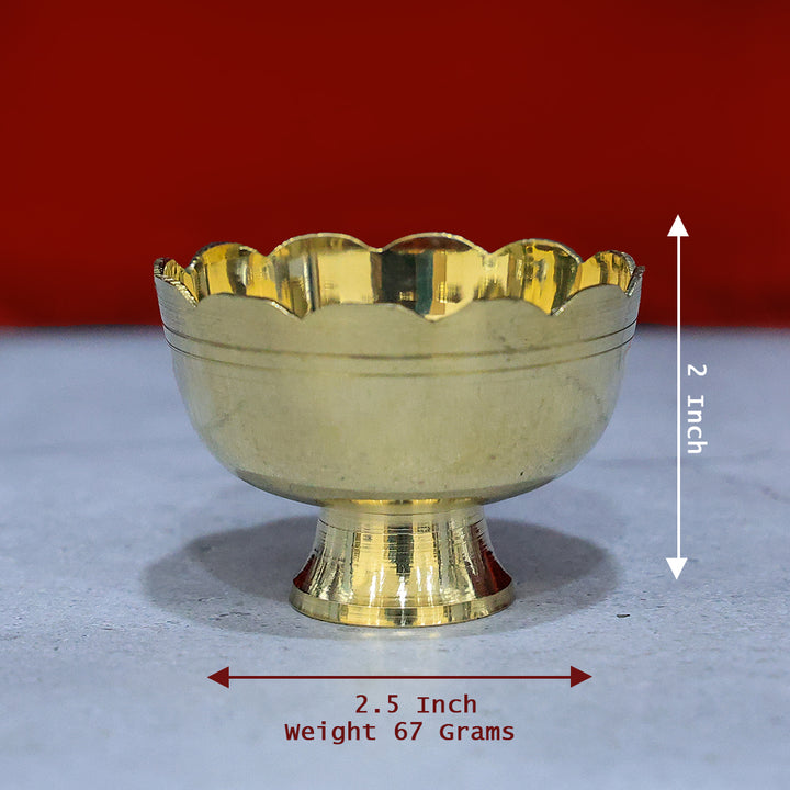 Brass Kamal Bowl Shakti – A Divine Symbol of Power and Harmony