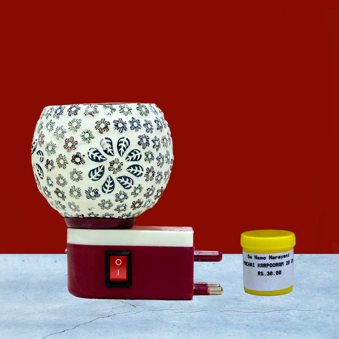 Taffan Gold Aroma Diffuser with Night Lamp