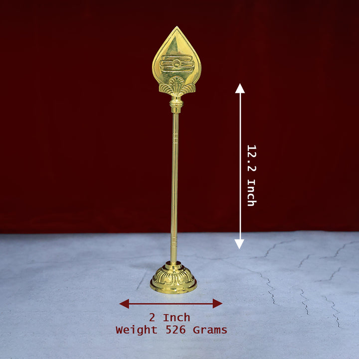 Brass Vel Stand – A Majestic Base of Divine Strength