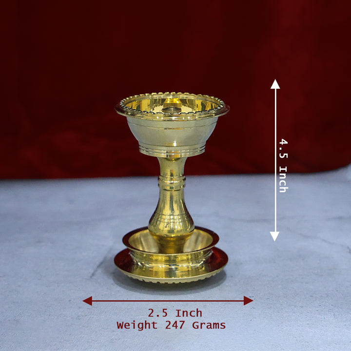 Brass Udupi Nanda Shakti Metal – A Sacred Symbol of Divine Power