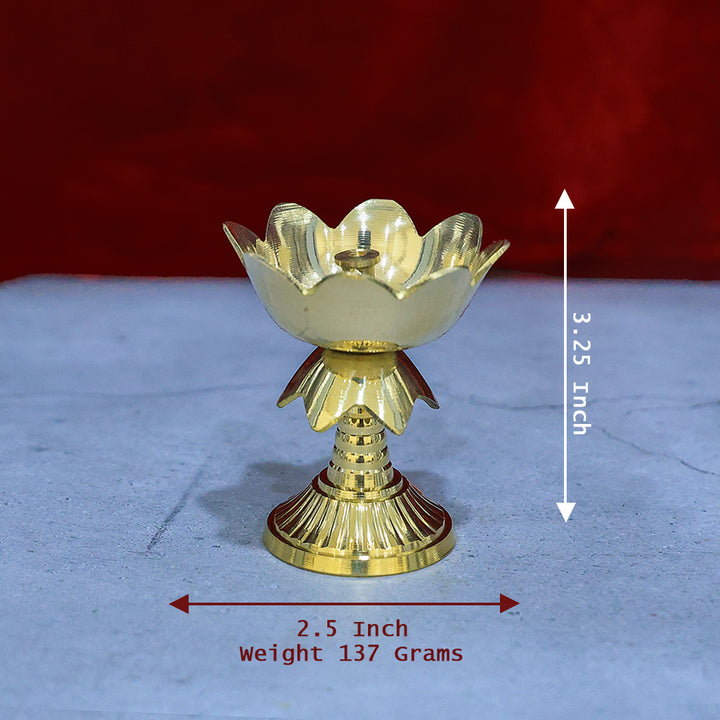 Brass Kamal Nanda Diya