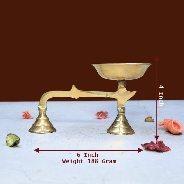 6” Brass Dhoopal Shakti