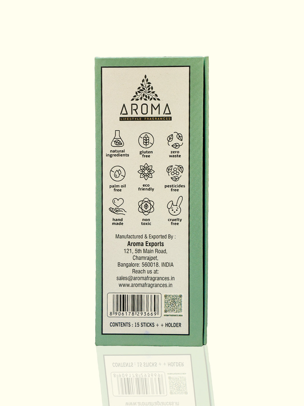 AROMA' S Kashmiri Saffron Luxury Dhoop Sticks