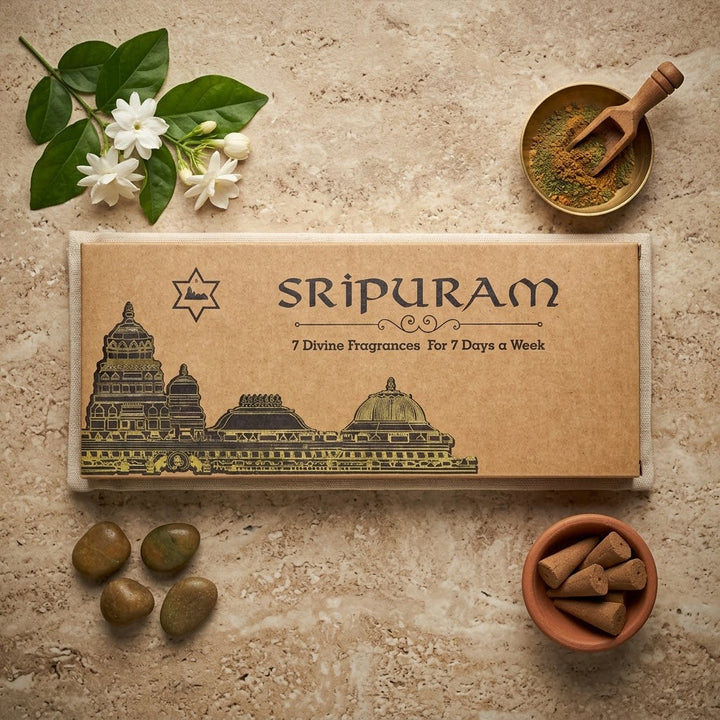 Agarbathi Divine Fragrance 7-Day Incense Combo