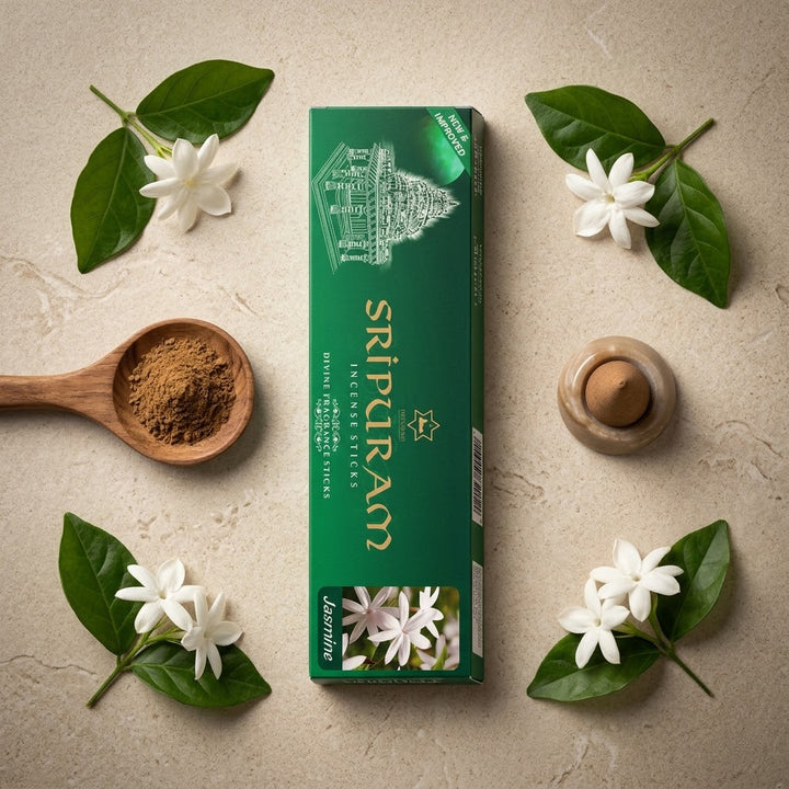 Sripuram Jasmine Incense Combo