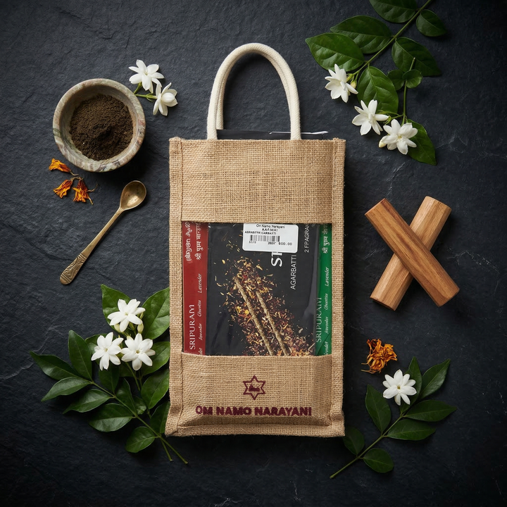 Divine Bliss Combo-Jute Bag
