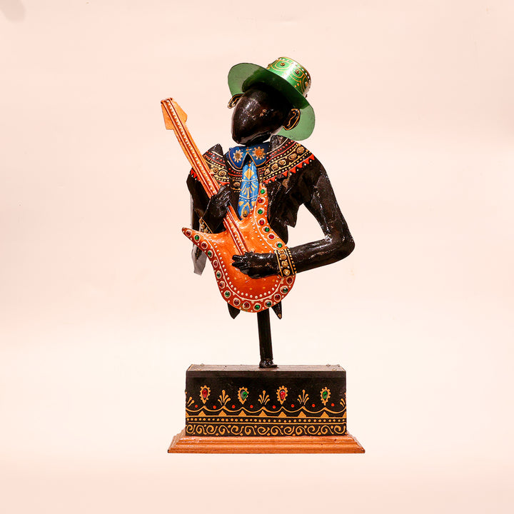 Showpiece Set – Musician Design with Kundan Work