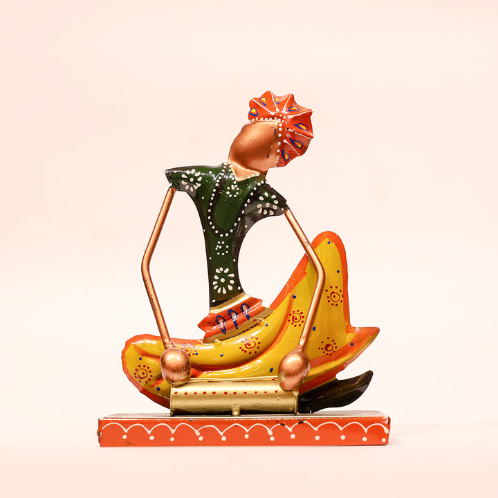 Rajasthani Musicians Handicraft Decorative Showpiece Set – 3 Pieces