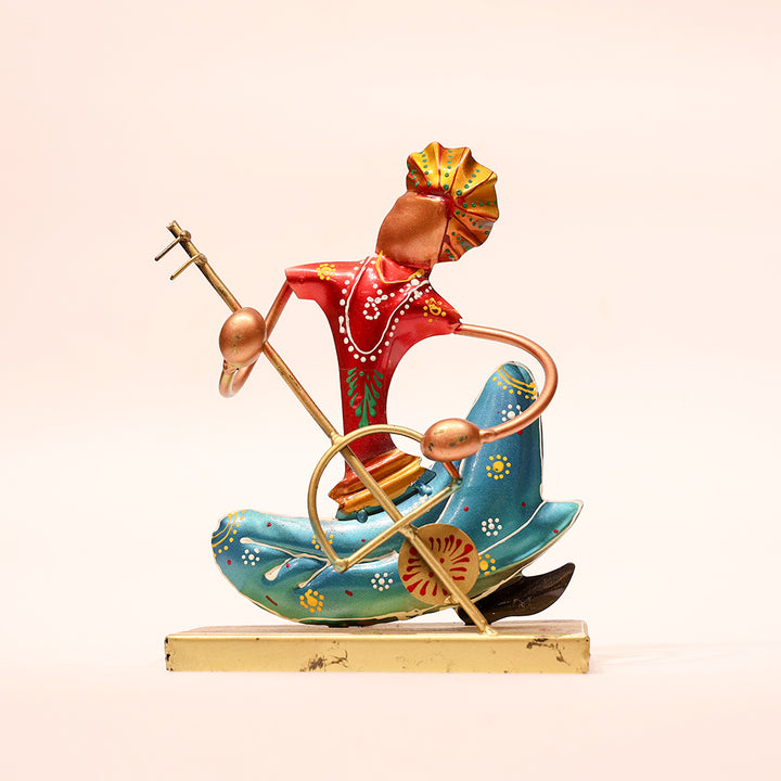 Rajasthani Musicians Handicraft Decorative Showpiece Set – 3 Pieces