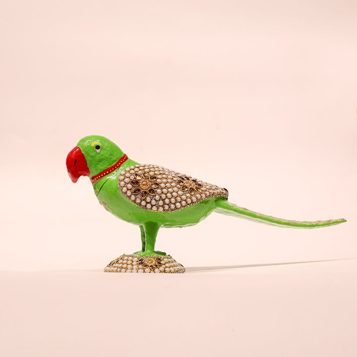 Pair of Decorative Parrot Showpieces