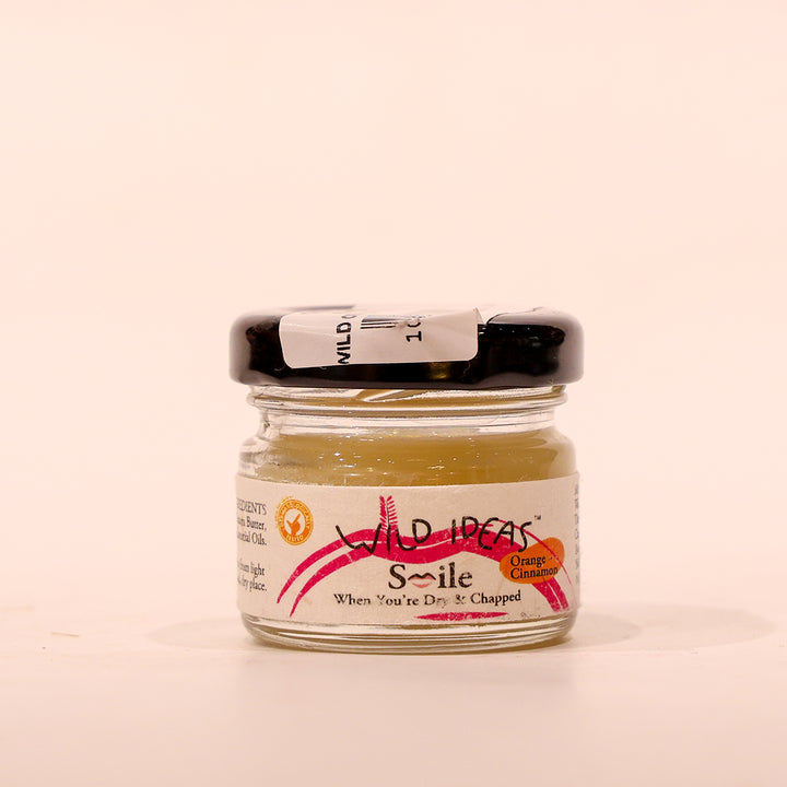 Smile Lip Balm – Orange Cinnamon Flavor – 15g | Nourish & Refresh Lips