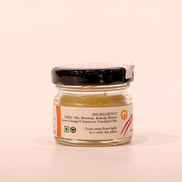 Smile Lip Balm – Orange Cinnamon Flavor – 15g | Nourish & Refresh Lips