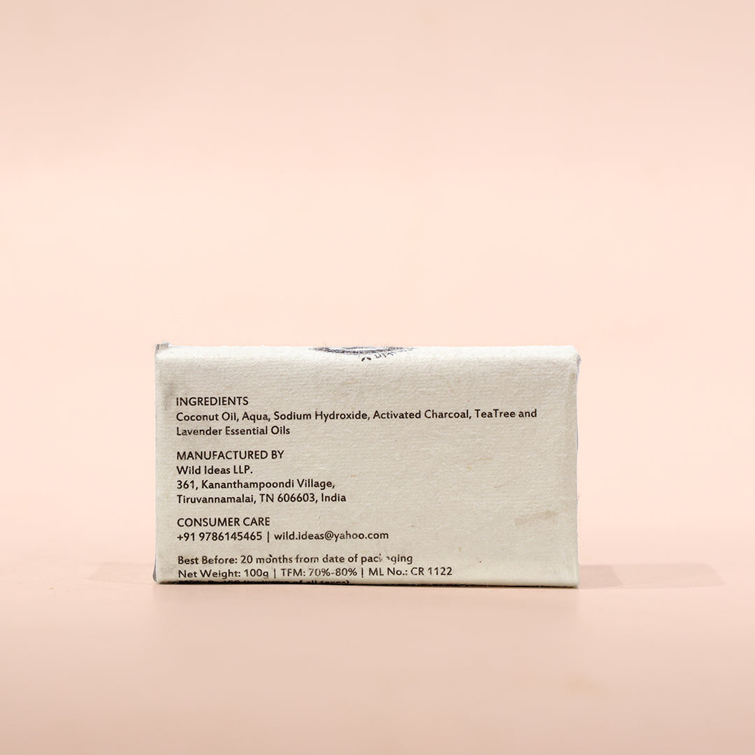 Activated Charcoal Soap – 100g | Deep Cleansing & Detoxifying
