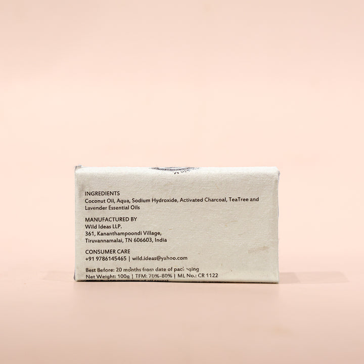 Activated Charcoal Soap – 100g | Deep Cleansing & Detoxifying