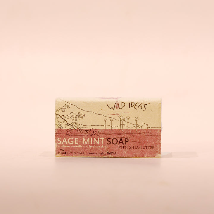 Sage Mint Soap – 100g | Refreshing & Invigorating Skin Care