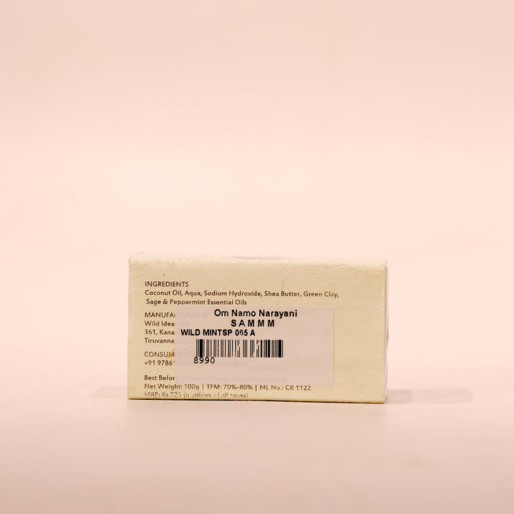 Sage Mint Soap – 100g | Refreshing & Invigorating Skin Care