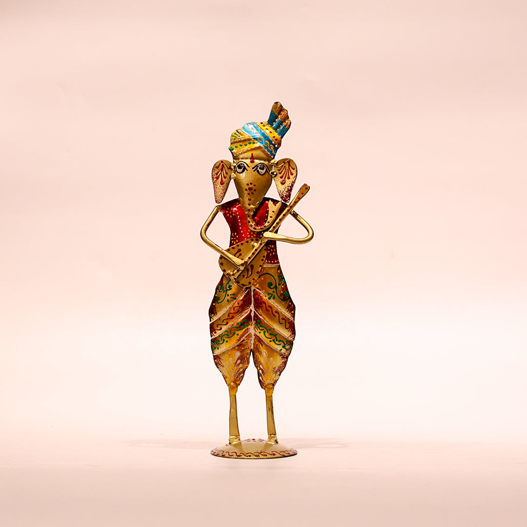 Ganesha Musical Showpiece Set – 3 Pieces