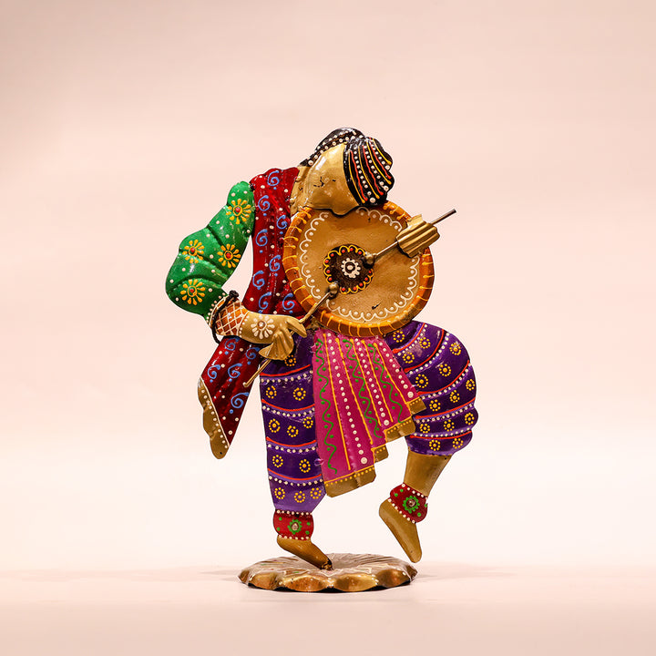 Set of 2 Musical Men Showpiece – 13 Inch