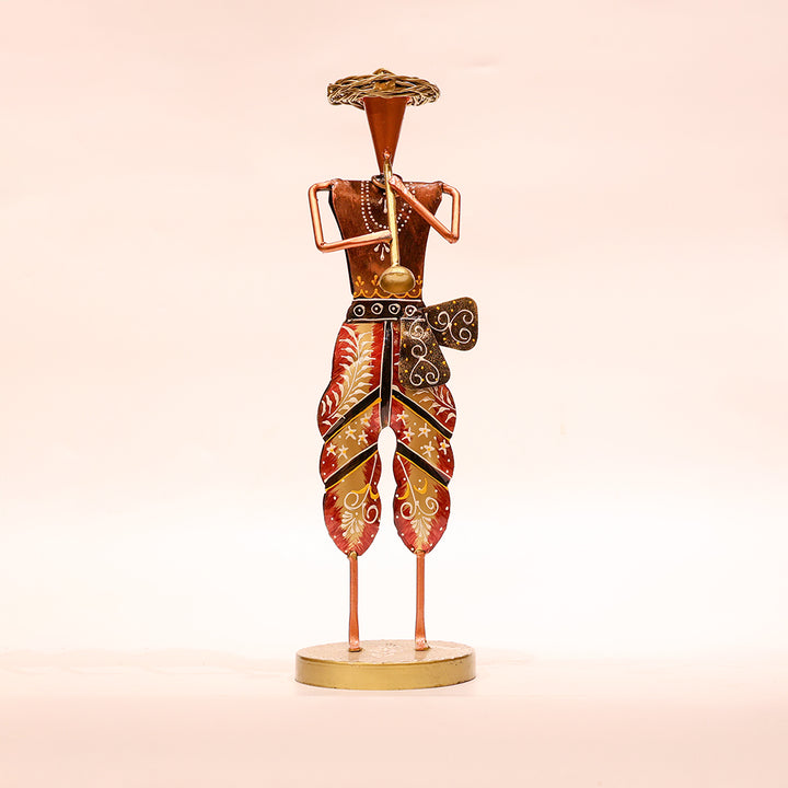 Handcrafted & Handpainted Playing Musicians Set