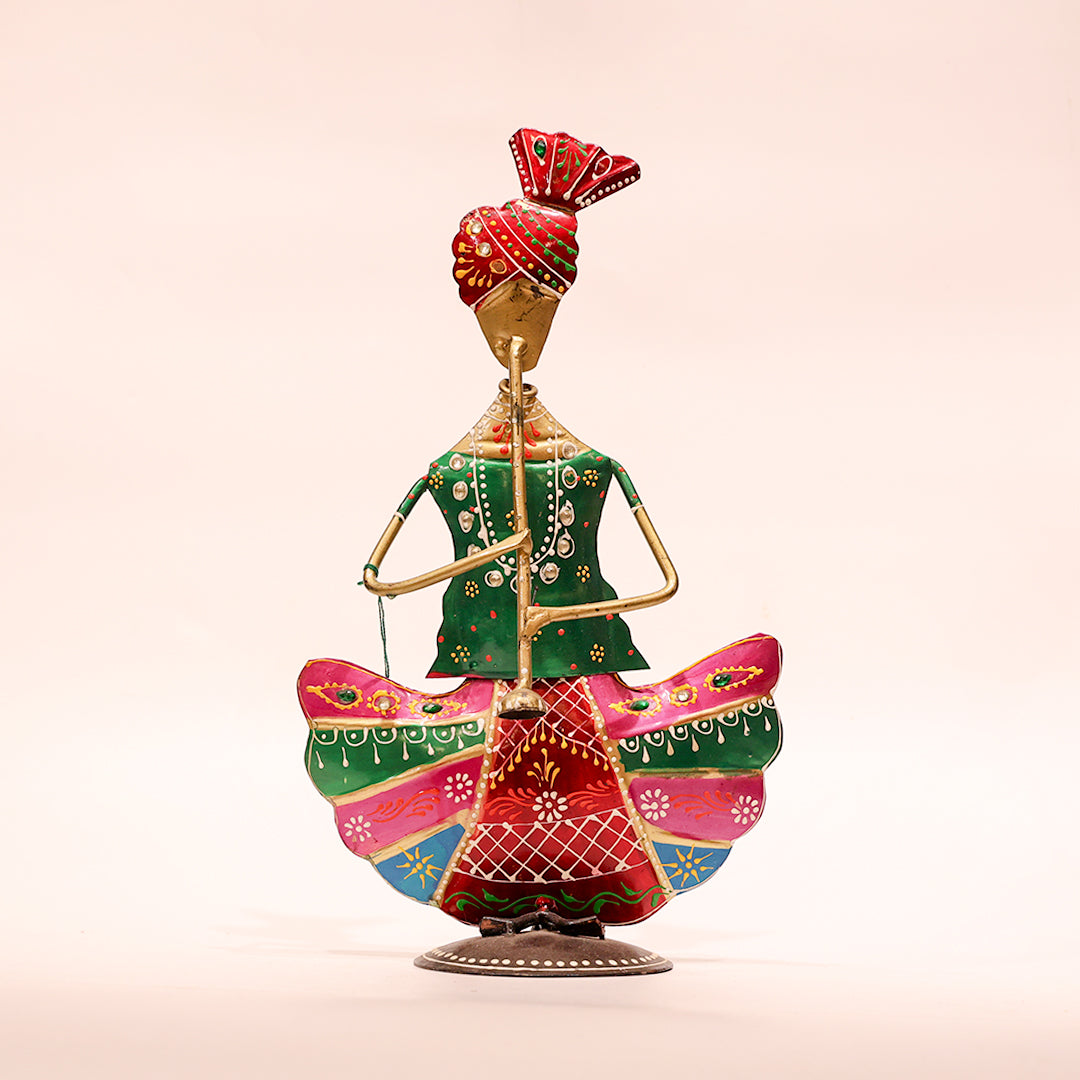 Antique Handcrafted Handpainted Musician Showpiece – Set of 6