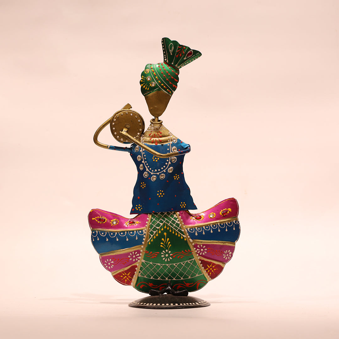 Antique Handcrafted Handpainted Musician Showpiece – Set of 6