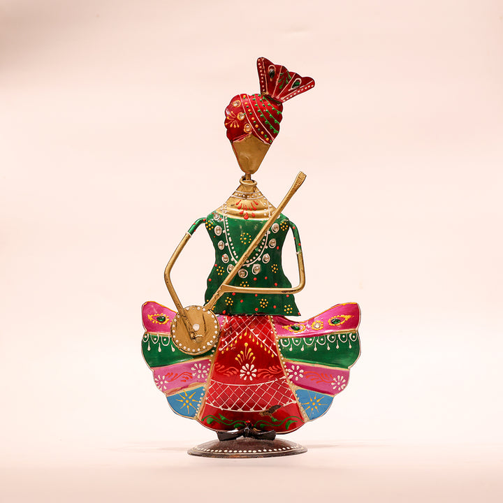 Antique Handcrafted Handpainted Musician Showpiece – Set of 6
