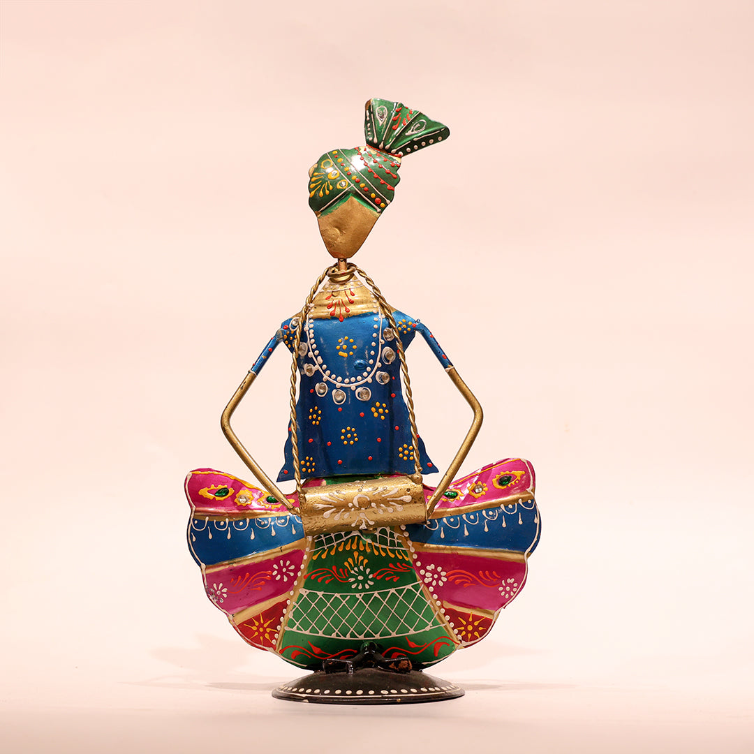 Antique Handcrafted Handpainted Musician Showpiece – Set of 6