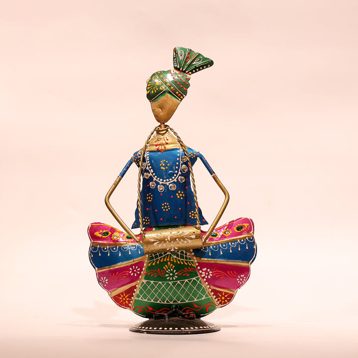 Antique Handcrafted Handpainted Musician Showpiece – Set of 6