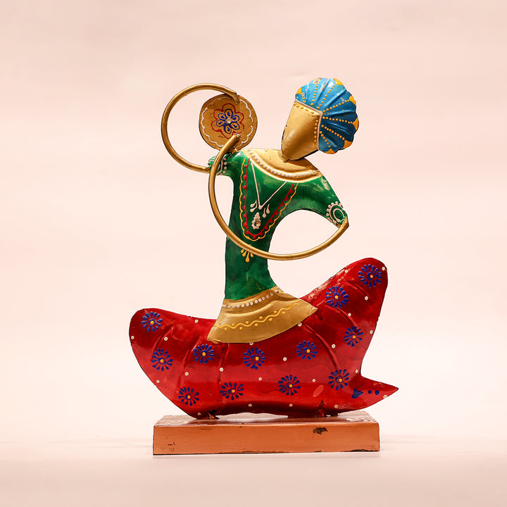 Handcrafted Rajasthani Musician Figurines – Set of 3