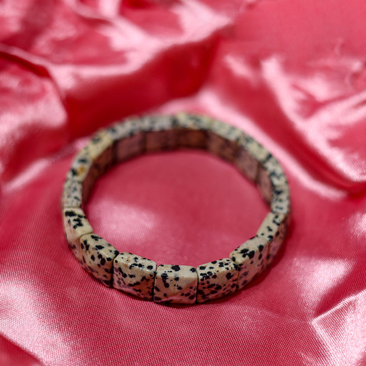 Dalmatian Jasper Bracelet | Joy & Protection
