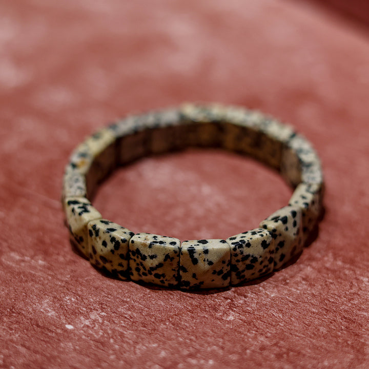 Dalmatian Jasper Bracelet | Joy & Protection