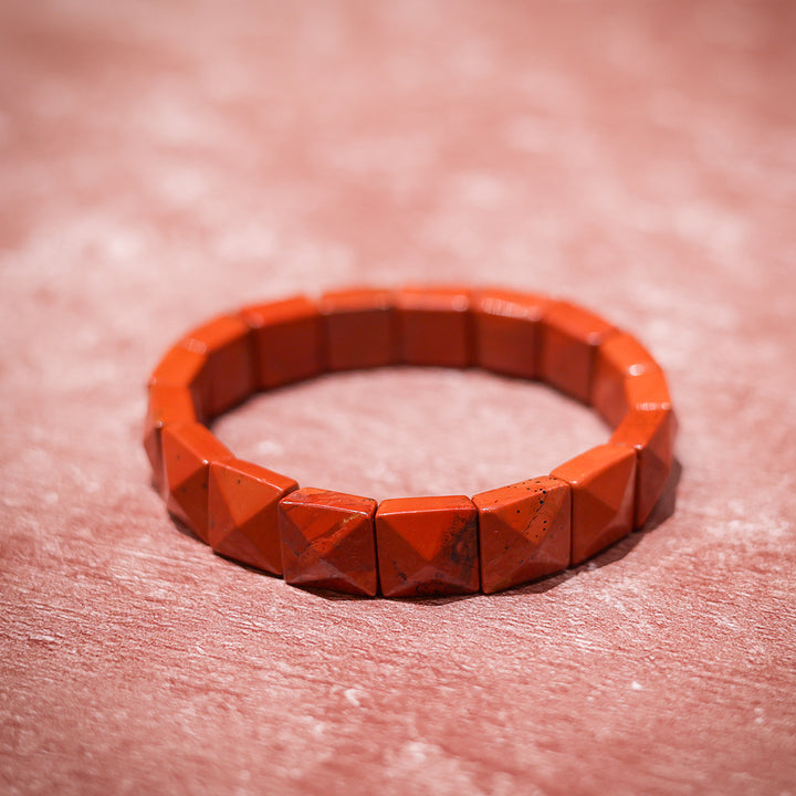 Red Jasper Bracelet | Strength & Vitality
