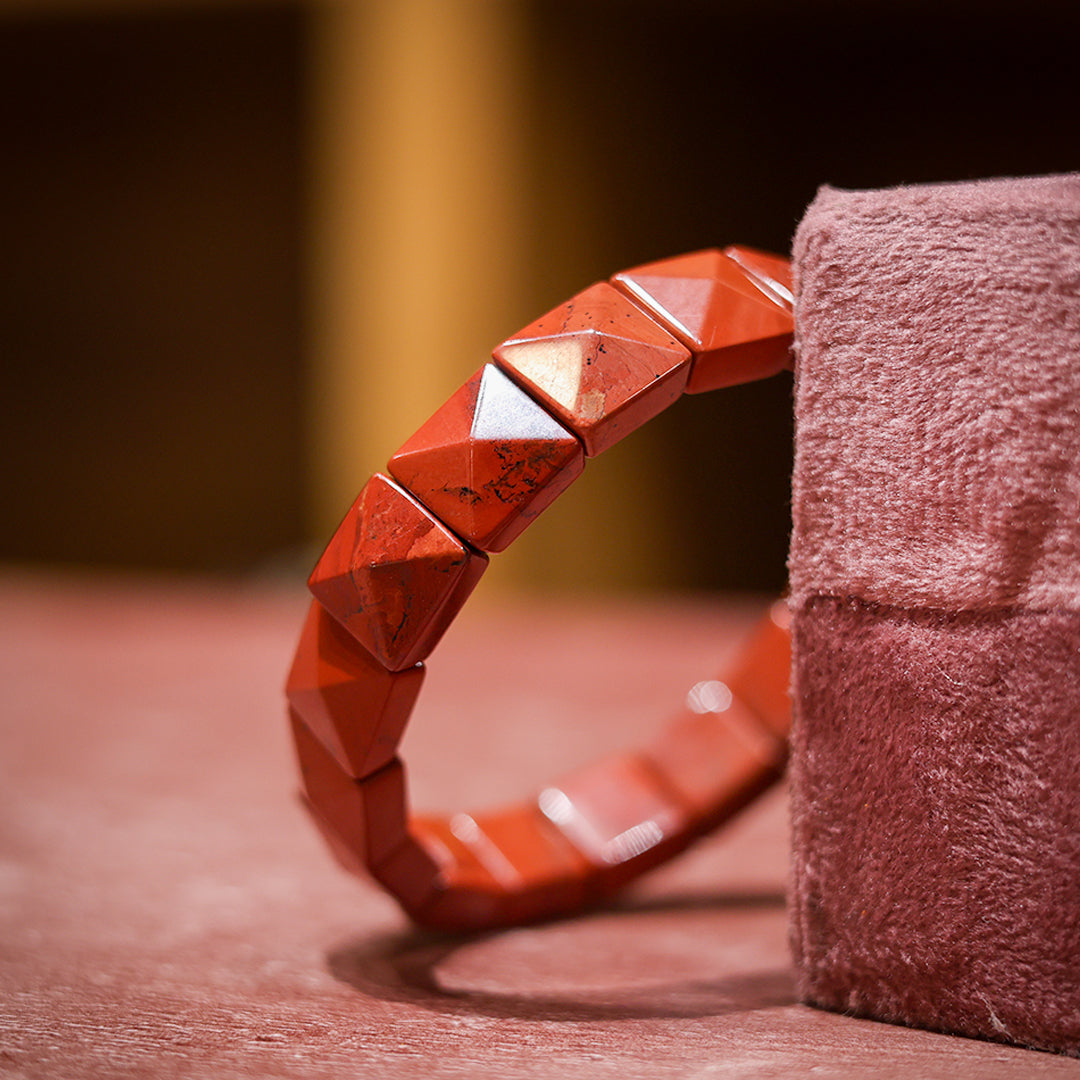 Red Jasper Bracelet | Strength & Vitality