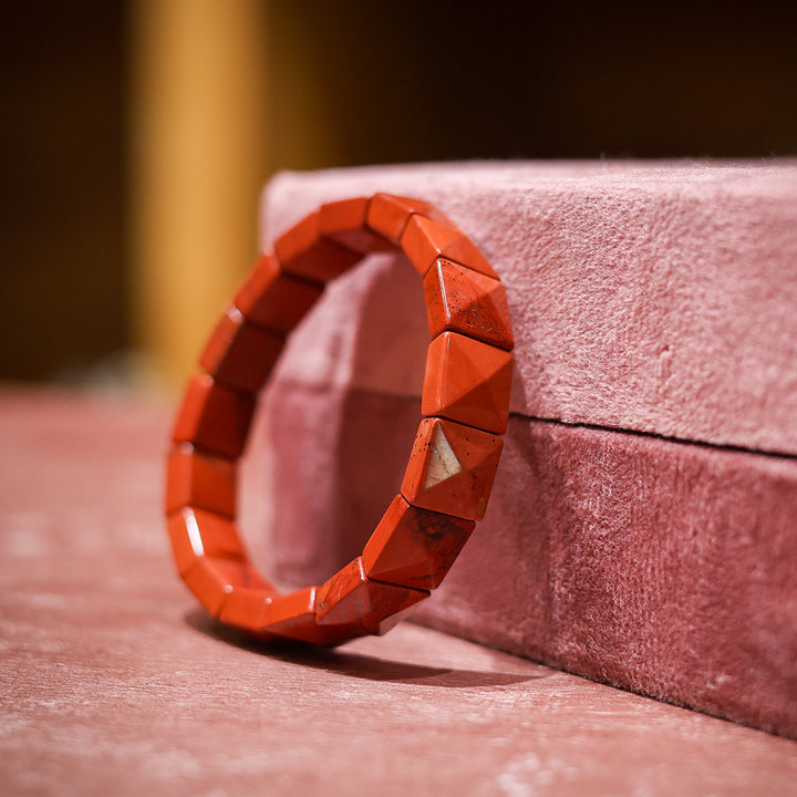 Red Jasper Bracelet | Strength & Vitality