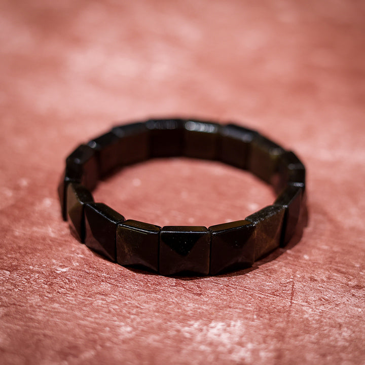 Natural Hematite Bracelet | Grounding & Protection