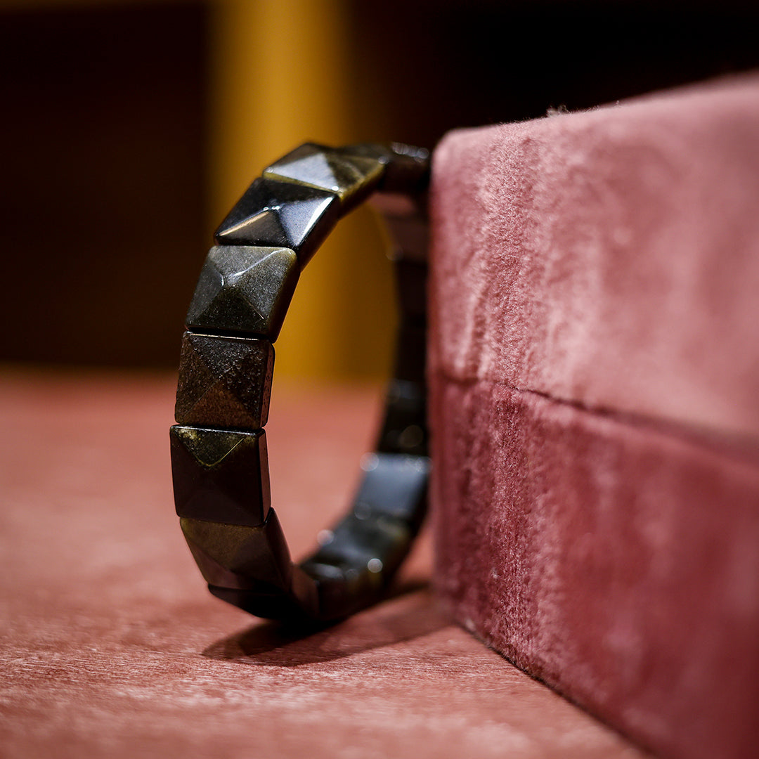 Natural Hematite Bracelet | Grounding & Protection