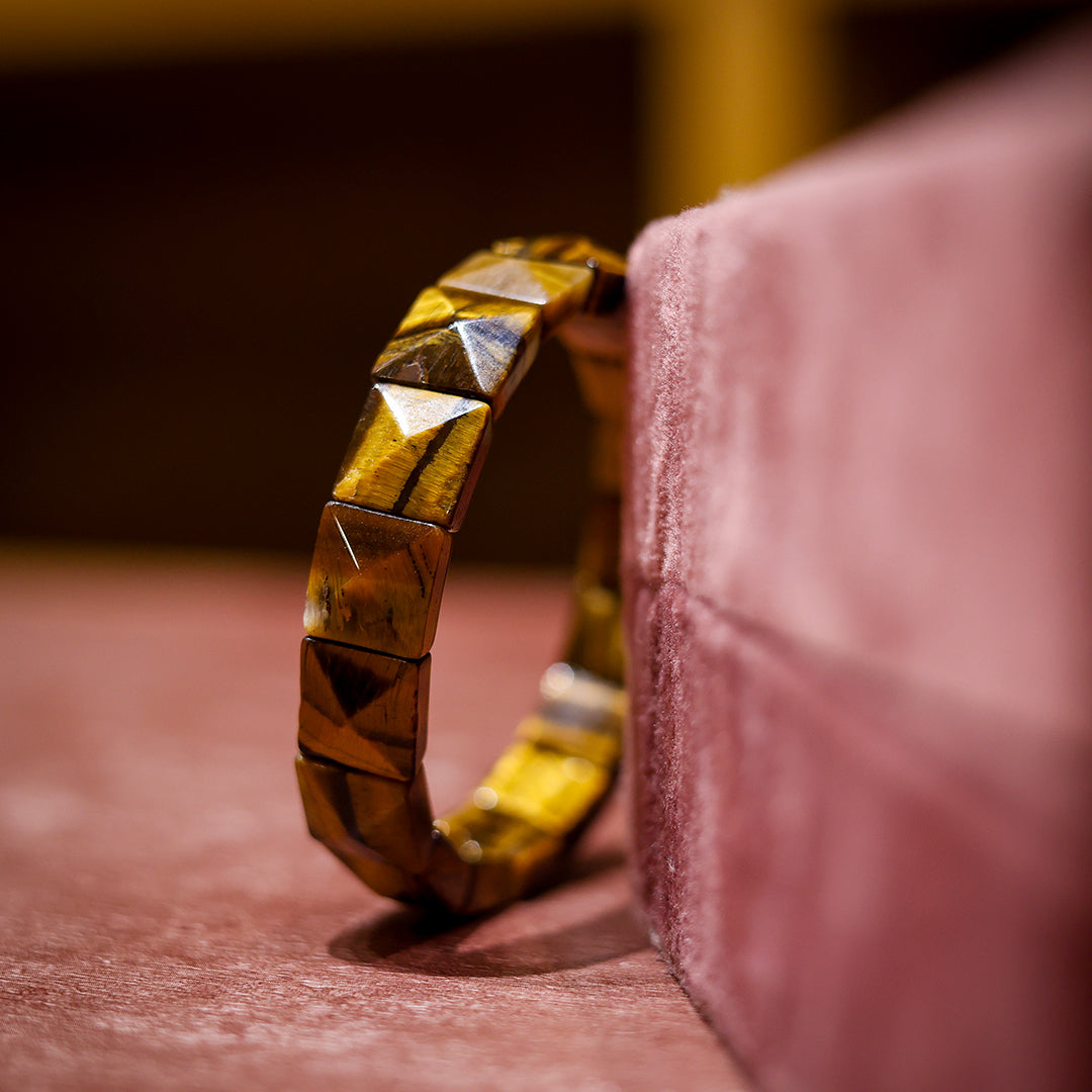 Natural Tiger Eye Bracelet | Courage & Confidence