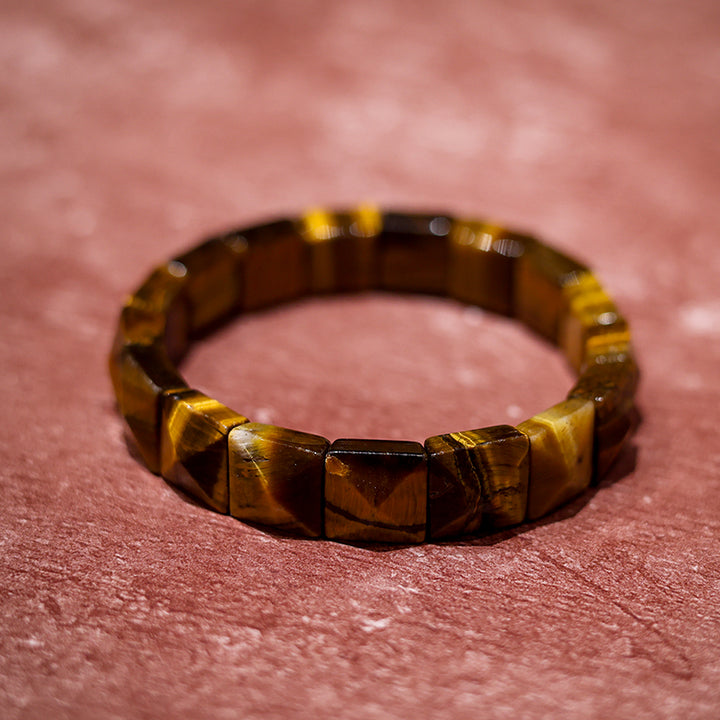 Natural Tiger Eye Bracelet | Courage & Confidence