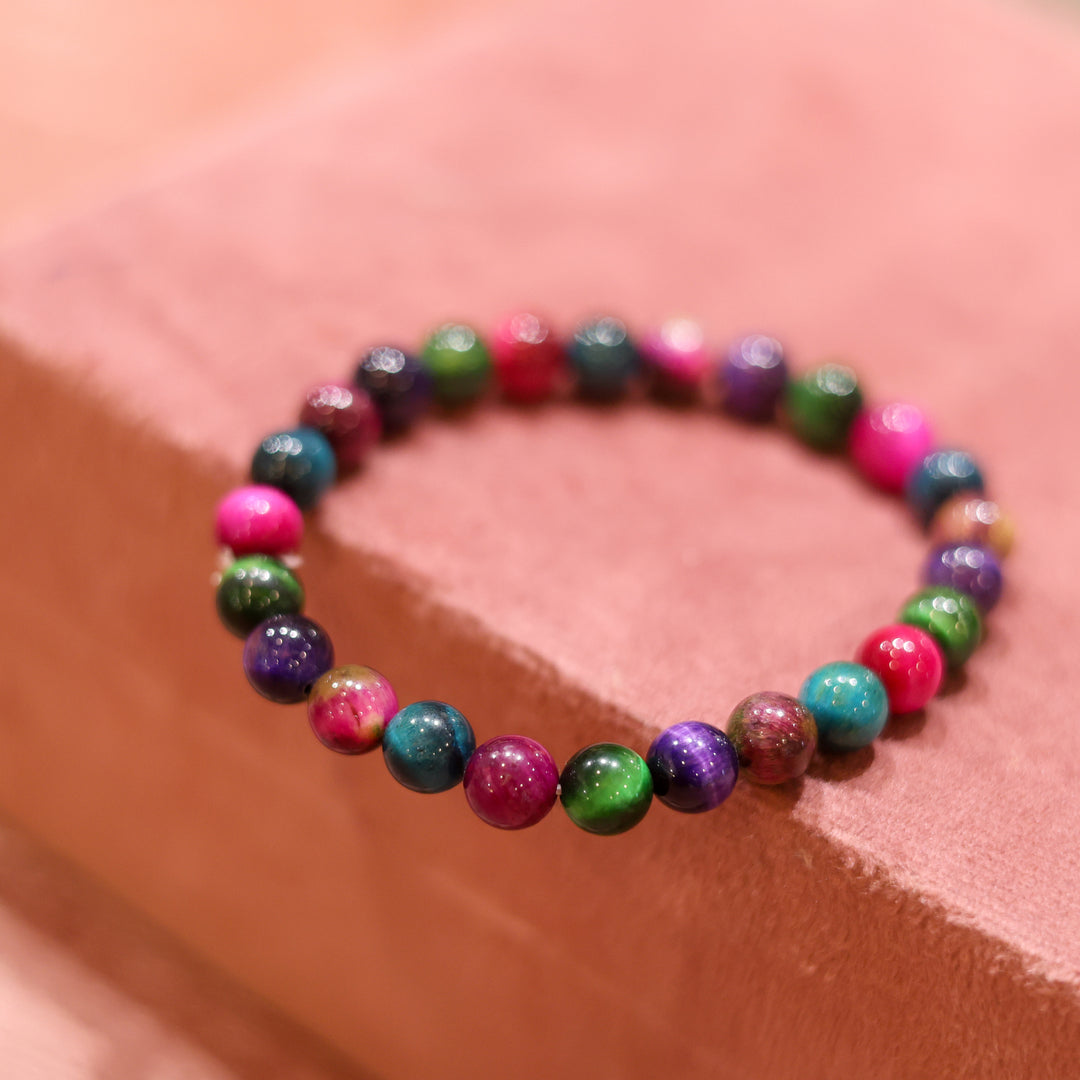 Multi Tiger Eye Bracelet | Courage & Balance