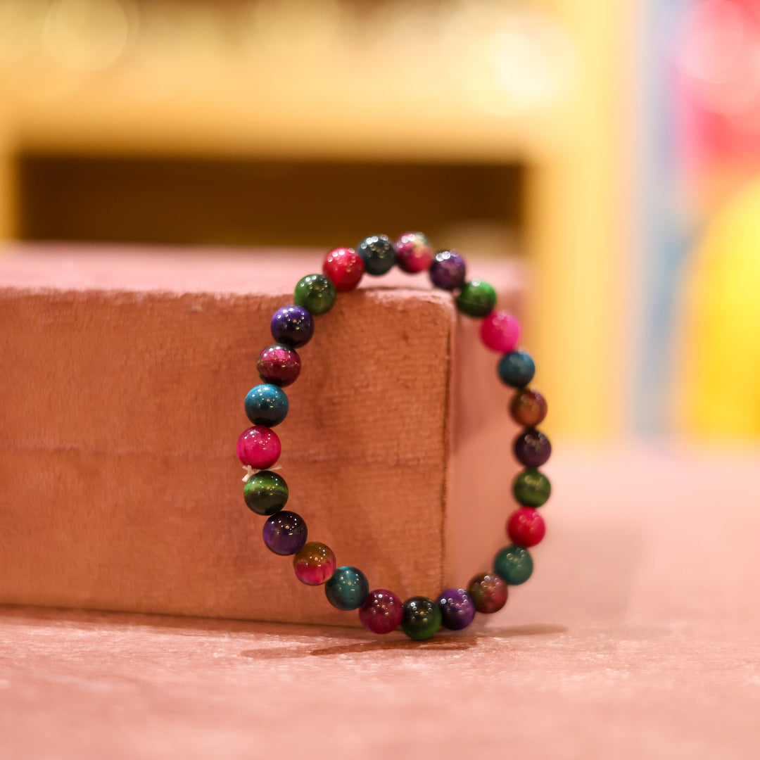 Multi Tiger Eye Bracelet | Courage & Balance