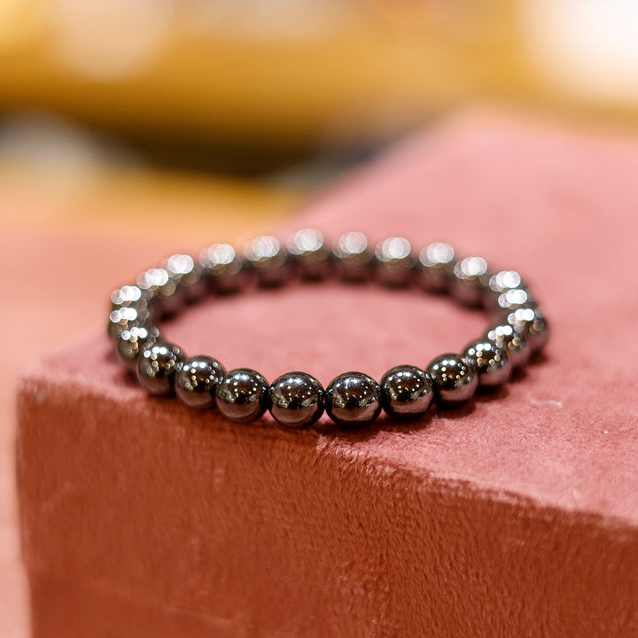 Natural Hematite Bracelet | Grounding & Protection